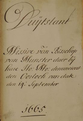 De Münsterse Bisschoppelijke Oorlog: Een Conflict Over Religie en Politieke Ambitie in het 16e-eeuwse Duitsland